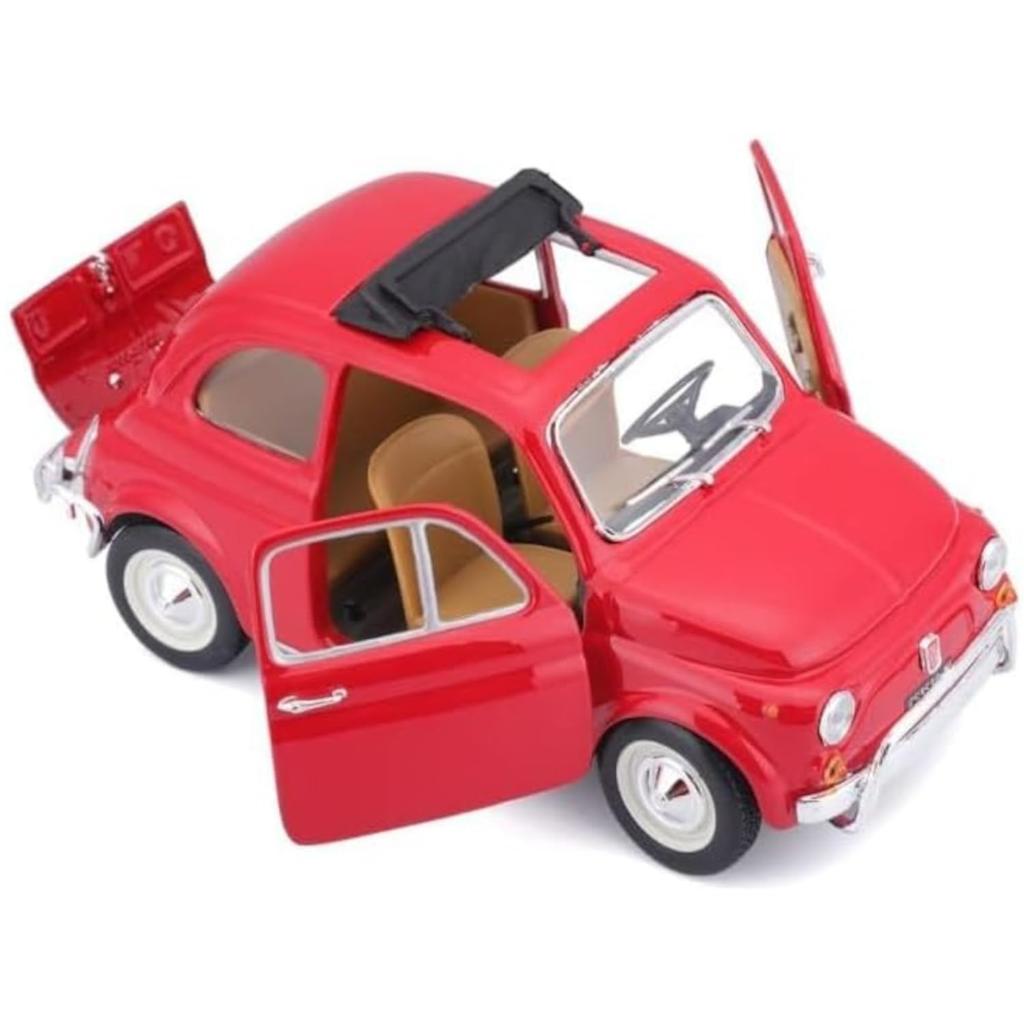 Blago Fiat Мини-автомобиль 1/24 FIAT 500 L 1968 Италия Автомобиль (красный)