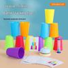 Educational Stacking Cups: Colorful Cognitive Toy for Toddlers and Parent-Child Play