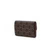 Daks Brown Dd Logo Pattern Leather Wallet Dcwa6e718w2