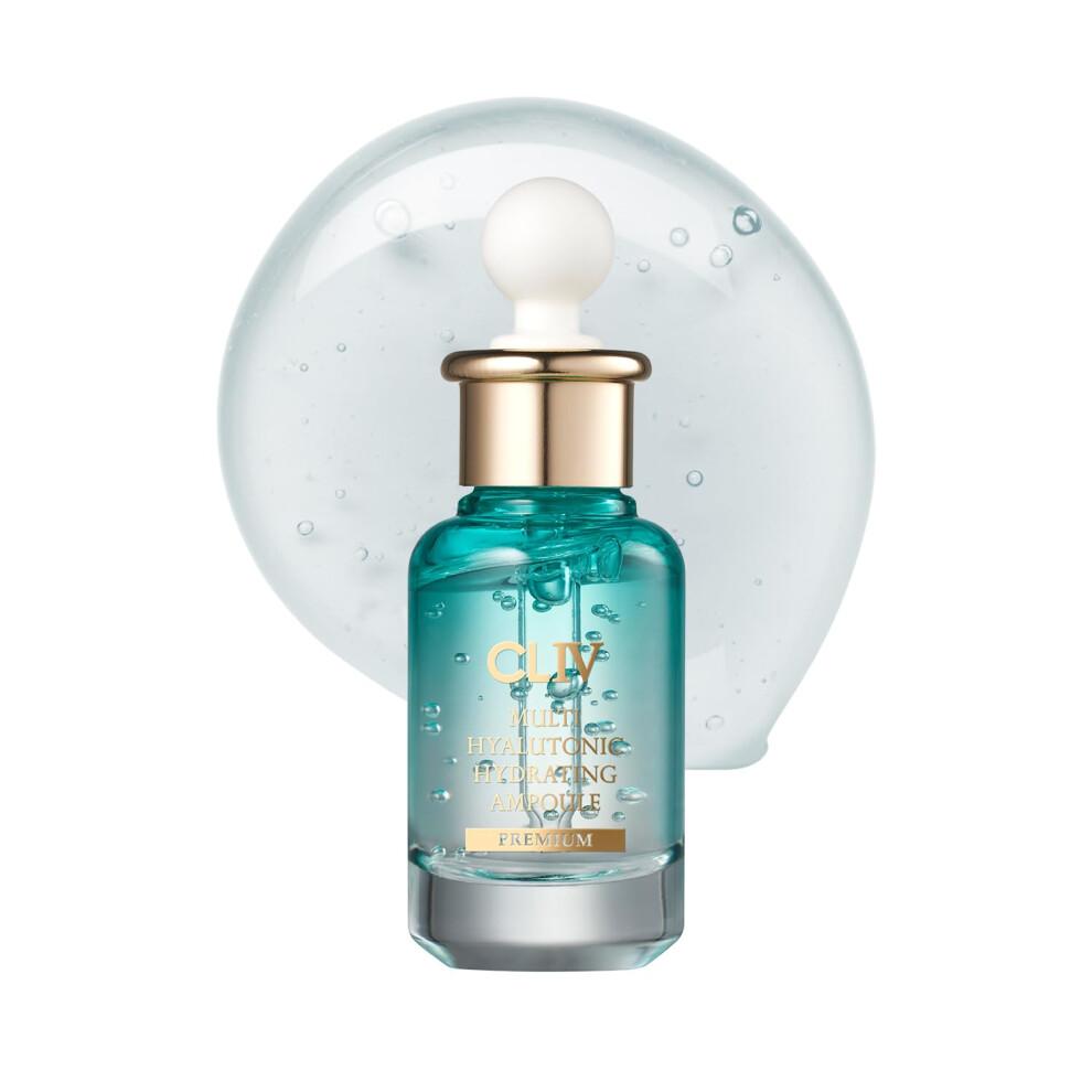 CLIV Multi Hyaluronic Hydrating Ampoule Gesichtsserum | Feuchtigkeitsspendend und tiefenwirksam mit Feuchtigkeit versorgt | F r trockene und raue