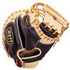 ZETT Pro Status SCE Soft Baseball B Made In BRCB32962F Catcher's Mitt, Brown/Pastel (3732), Small, Japan,