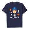 Shohei Ohtani Los Angeles Baseball HellOhtani MLBPA T-Shirt Cute Baseball Lover Graphic Tee Short Sleeve Top Lovely Novelty Gift