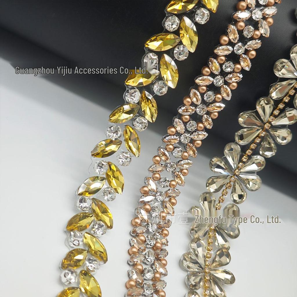 Горячая фиксация Стразы Маркиза Цепочка для DIY Обуви, Сумок, Поясов, Ошейников, Одежды и Ювелирных Аксессуаров