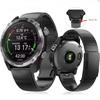 Реальный титановый металлический ремешок 22 мм 26 мм для Garmin Fenix 8 E 51 мм 47 мм 7X 6 5 Роскошный деловой мужской ремешок для часов для Garmin Approach 70