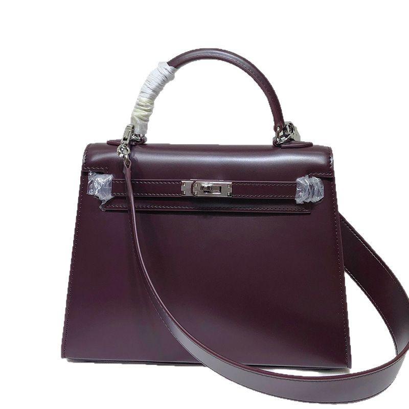 Высококачественная сумка второго поколения кожаный бокс коровья кожа широкий плечевой ремень сумка-тоут для поездок на работу сумка-мессенджер на одно плечо