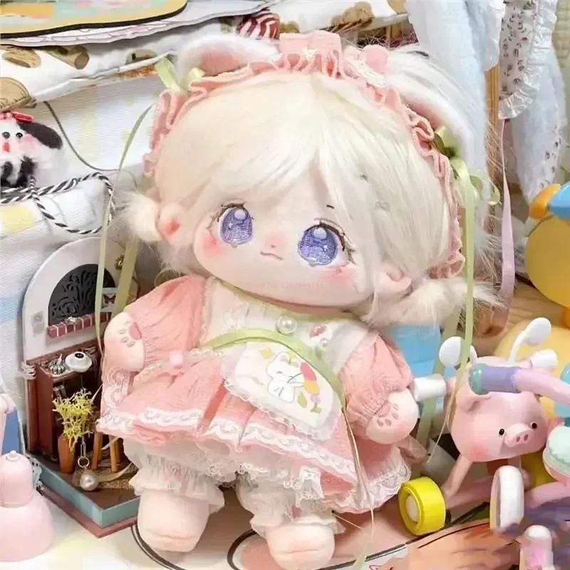 20 см подлинная кукла Kawaii Idol Star плюшевая мягкая аниме-фигурка нарядная косплей хлопковые детские плюшевые игрушки коллекция фанатов подарок