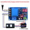 with 3-Digit Display Voltage Controller Module XH-M602 Switch Protection Board  Lithium Battery