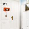 No Drill Installation Key Hook Car Garage Holder with Opening Door Adhesive Home Decor Clip Wall-Mounted Organizer Dual-purpose Decorative for Office
