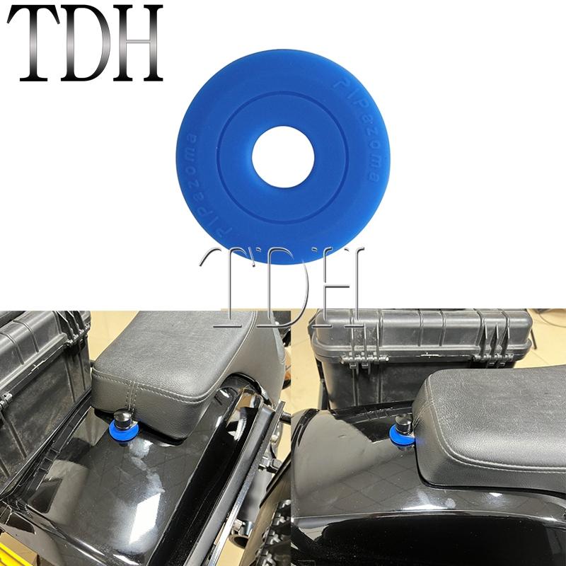 Резиновая прокладка заднего крыла сиденья водителя, крепление защитное для Harley Sportster Iron 1200 883 Fat Street Bob FXBB CVO Road Glide