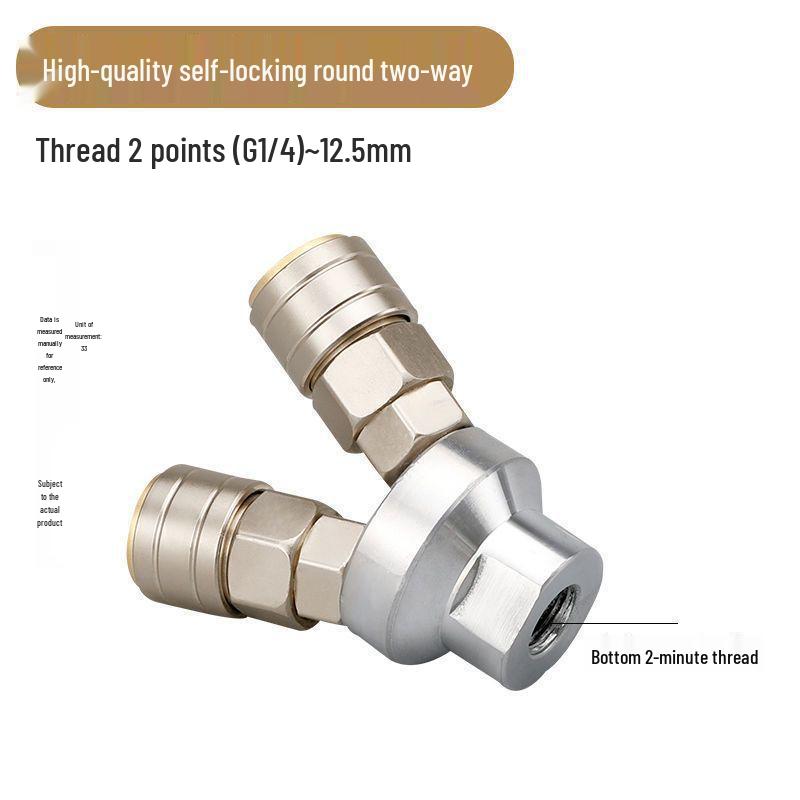 C-Type Quick-Connect Self-Locking Air Hose & Tool Set for Compressors