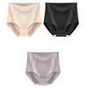 Бесшовные корректирующие трусы с высокой талией для контроля живота и лифтинга бедер Женские трусики из ледяного шелка