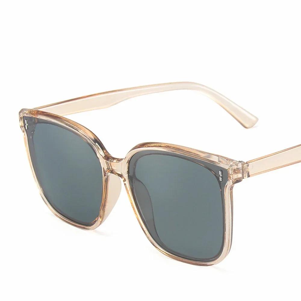 Classic Vintage Square Sun Glasses Women Oversized Sun Glasses Men Retro Black Luxury Sun Glasses Goggle Oculos UV400