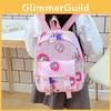 Toddler Kindergarten Backpack With Nylon Fabric And Fun Print Suitable For Boys And Girls