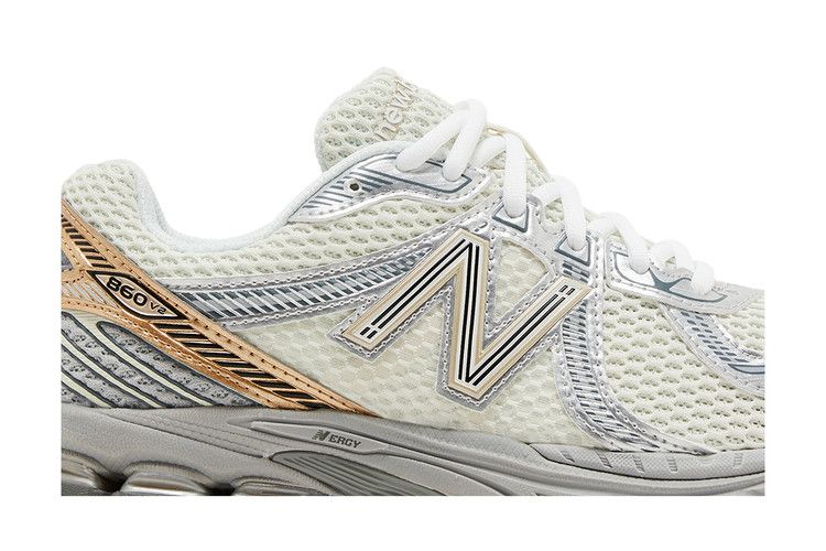 New Balance 860v2 Морская соль Золотой металлик