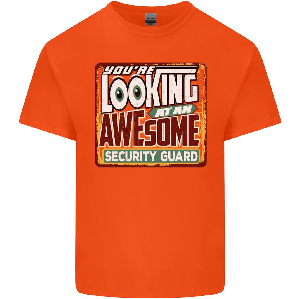 Youre Looking at an Awesome Security Guard Unisexs Light Cotton TShirt