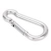 5pcs 40mm Carabiner Clip Stainless Steel Heavy Duty Spring Snap Hook for Hammock Dog Leash