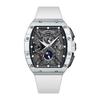 BONEST GATTI BG9007 Fashion Men Automatic Mechanical Wristwatch Month Week Date Dial Luminous Tonneau Watches