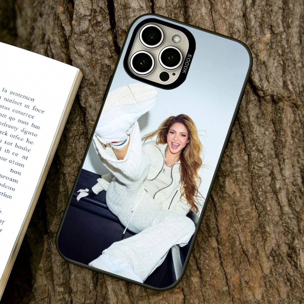 Shakira Singer Phone Case For iPhone 17,16,15,14,13,12,11 Plus,Pro Max,XS,Colorful Silver Phone case Funda Cover