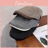 Stripes Beret Fashion Hat With Windproof Breathable Design For Gifts Winter
