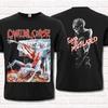 Унисекс рубашка Хлопок Оверсайз Большой размер Cannibal Corpse 1992 Tomb Of The Mutilated Brutal D