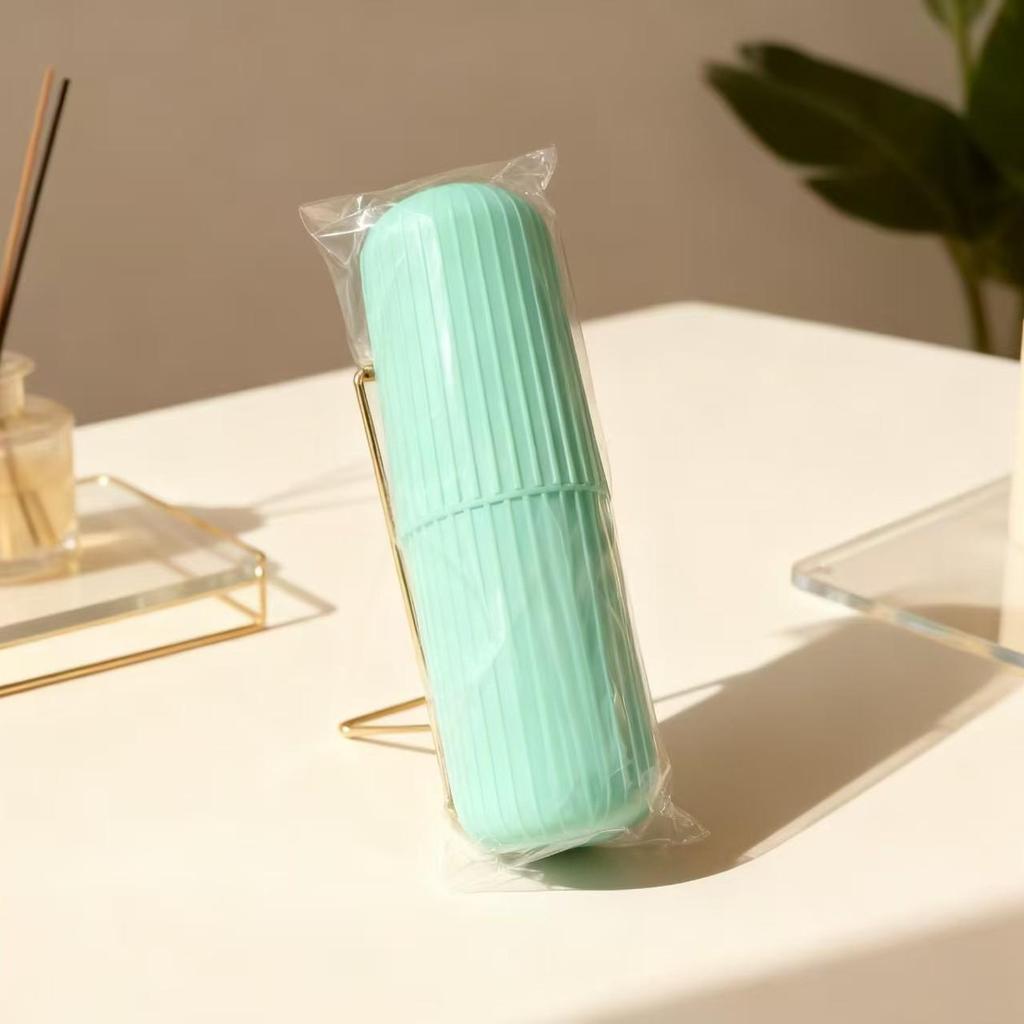 Портативный держатель для зубной щетки и стакана для полоскания рта для путешествий