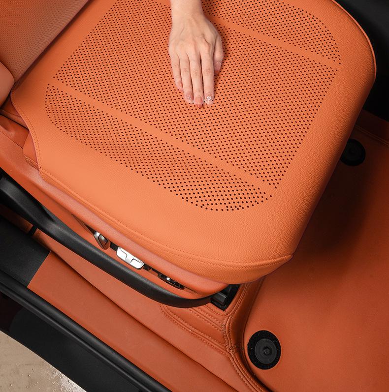 Universal Breathable Car Seat Cushion for Summer - Fits Xiaomi, Xiaopeng, BYD, Toyota