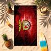 Sport Lisboa e Benfica (14) Theme Beach Towel Sand Resistant Soft And Comfortable Suitable For The Pool Camping Yoga And Diving A Travel Essential