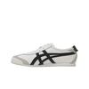 ONITSUKA TIGER Кроссовки Mexico 66 белые черные замшевые унисекс 1183A201-126