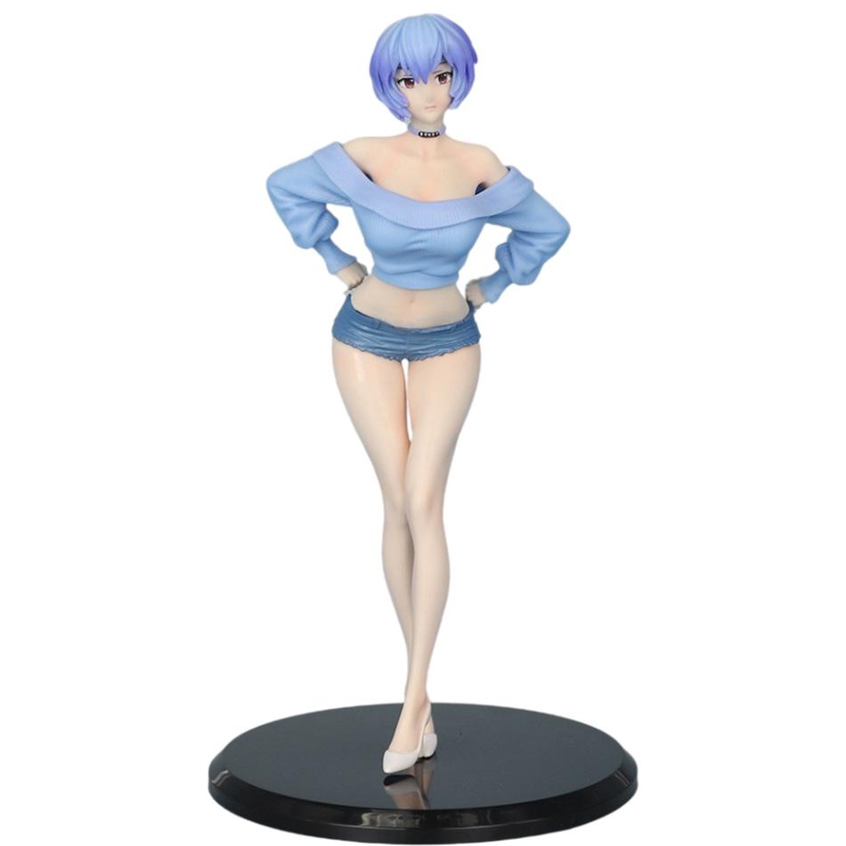 Anime Ayanami Rei Neon Genesis Evangelion Anime Girl Pvc Action Figure Toy Gk Game Statue Collectible Model Doll For Gift