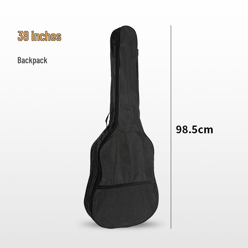 Водонепроницаемый рюкзак для акустической гитары из Оксфорда, 38 дюймов, с одной лямкой