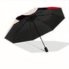 Pokeball Stars Pokemon Automatic Open/Close Umbrella Folding Umbrella,Portable Compact Perfect Gift for Birthday, Christmas0809203
