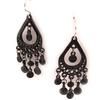 Les Trésors De Lily [L5215] - Дизайнерские серьги 'Carmen' черные