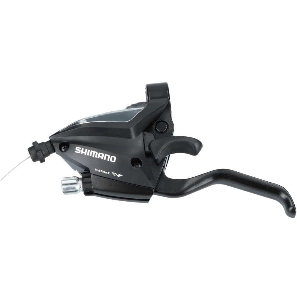SHIMANO Черный Левый Рычаг Средний ST-EF500 Только, 2 Скорости, 2-Пальцевый,