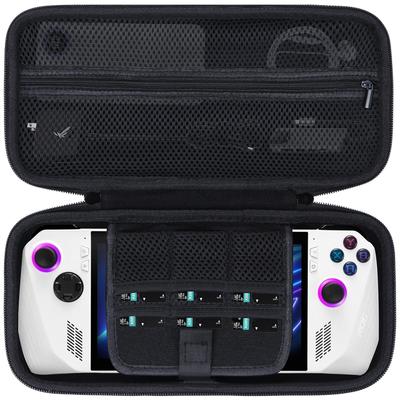 Чехол для хранения Lebakort, совместимый с игровым ПК ASUS ROG Ally RC71L, игровой портативной консолью ROG Ally X RC72LA и аксессуарами / (Черный чехол)