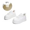 Foam sole white shoes women's 2025 spring new platform sports board shoes women's casual single shoes versatile women's shoes