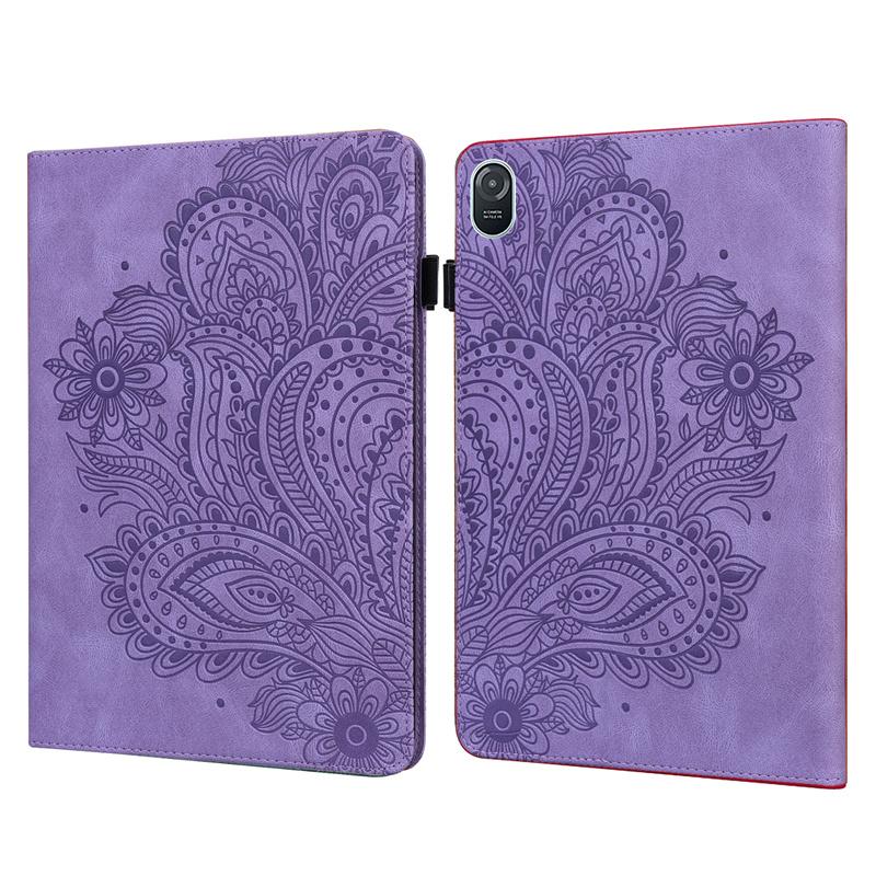 Etui For Honor Pad 8 Case Cover 12" Embossing PU Leather Stand Tablet Funda For Honor Pad 8 Case Coque 12 inch