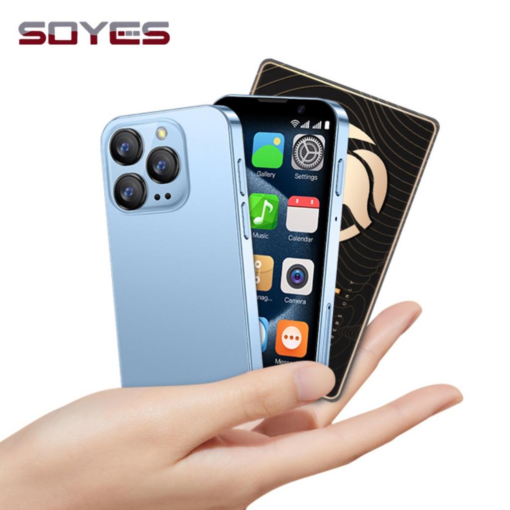 Soyes XS18 Mini Card Smarphone 3.0-дюймовый HD-экран 2 ГБ ОЗУ 16 ГБ ПЗУ 5-мегапиксельная камера Две SIM-карты Full Netcom Face ID WCDMA 3G Мобильный телефон