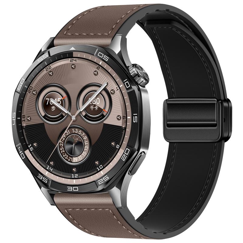 22 мм 20 мм кожаный силиконовый ремешок для Huawei Watch GT6/GT6 Pro/5/GT5 GT4 3 46 мм Сменный браслет для Amazfit Bip 6/GTR/GTS4