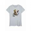 Womens/Ladies Guardians Of The Galaxy Groot Tape Cotton T-Shirt