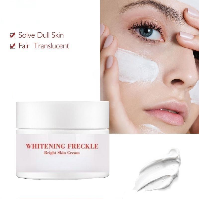 Яркий крем для кожи Мощный отбеливающий крем от веснушек Удаление мелазмы Акне Пятна Пигмент Меланин Темные пятна Крем для ухода за лицом