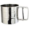 Flour Sifter Sieve, Fine Mesh, Hand Press Design, for Baking, Powder Sugar Shaker, 1pc