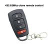 1 шт. Пульт дистанционного управления 433 МГц Умный копировальный аппарат Электрические ворота гаража Пульт дистанционного управления Клонирование