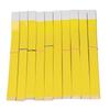 1000pcs Disposable Wristbands Waterproof Tear Resistant Event Paper Bracelets for Children Playground Concert Yellow