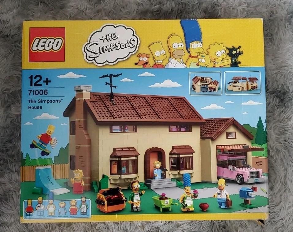 LEGO The Simpsons House #71006 BOX ONLY - NO LEGOS - Condition Check Required