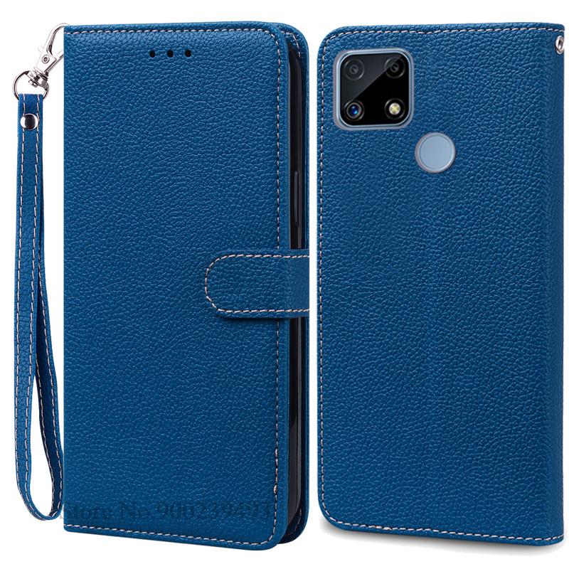Чехол RealmeC25 C25 s C25 Y, силиконовый кожаный чехол-кошелек для OPPO Realme C25, чехол C25S Fundas для Realme C25Y, чехол Fundas