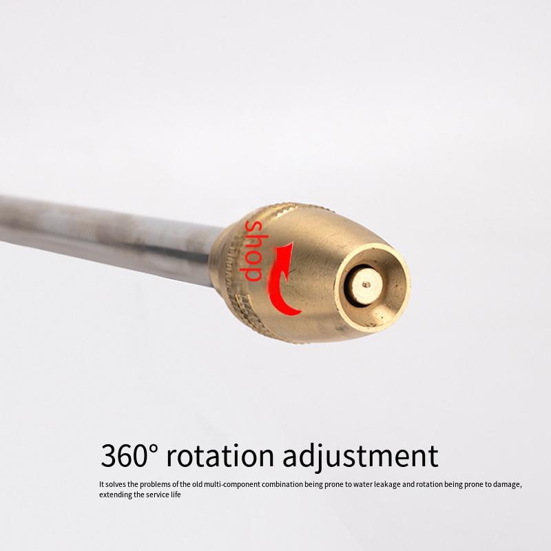 1 шт. удлиненный стержень высокого давления для мойки автомобиля, водяной пистолет, бытовая пенная насадка, распылитель, металлическая головка водяного пистолета, полив цветов, садоводство, ополаскивание