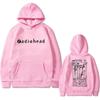 British Rock Band Radiohead's Printed Hoodie Men's Fashion Casual Retro Hoodie Gothic Streetwear