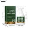 Leather Car Seat Cleaner Cleans Conditions And Restores Leather Leather Deep Cleaner 100ml Conditioner For Furniture Restore &
