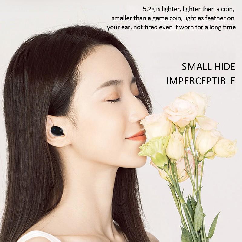 A6S TWS Беспроводные наушники Bluetooth 5.0 Стереогарнитура Спортивные наушники Микрофон с зарядным устройством для смартфона