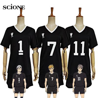 Хайкюу!! Инаризаки Осаму Мия Ацуму Shoole униформа спортивная одежда косплей костюм Haikiyu волейбольная команда Джерси